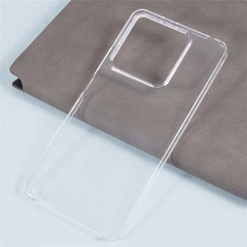 For Xiaomi Redmi Note 13 5G Clear Phone Cover Acrylic+TPU 360-Degree Full Coverage Case with PET Screen Film-Cellmalls