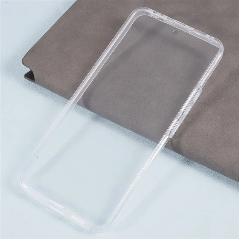 For Xiaomi Redmi Note 13 Pro 5G Clear Phone Case Acrylic + TPU Shockproof Back Cover with PET Film-Cellmalls