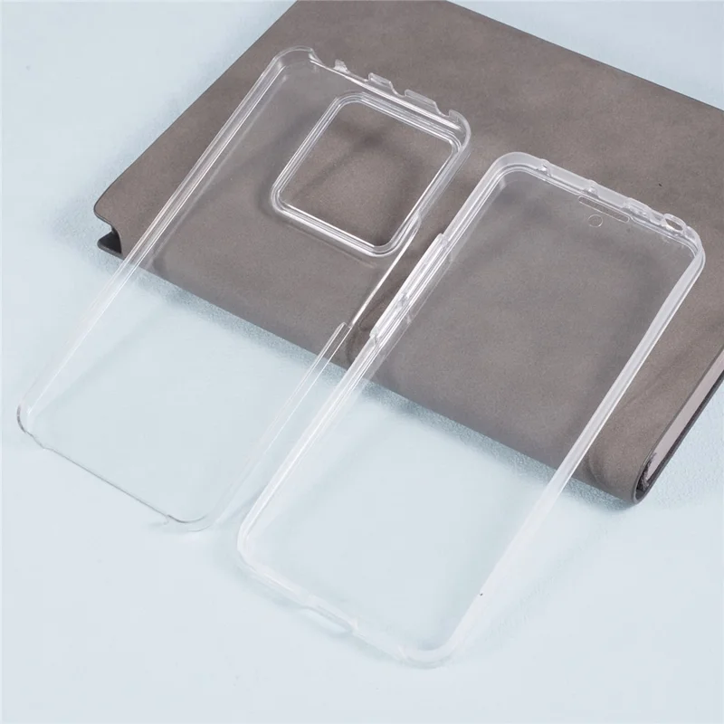 For Xiaomi Redmi Note 13 Pro 5G Clear Phone Case Acrylic + TPU Shockproof Back Cover with PET Film-Cellmalls