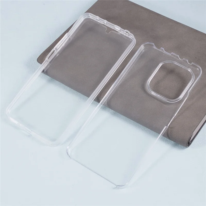 Phone Case for Xiaomi Redmi Note 13 4G Shell Acrylic Back + PET Front Cover with TPU Frame-Cellmalls