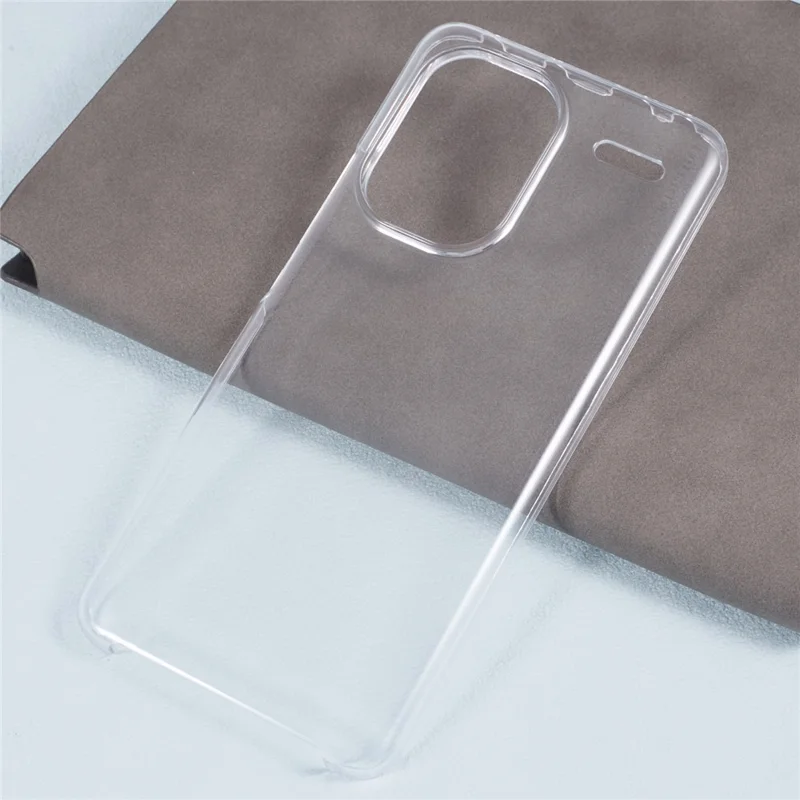 For Xiaomi Redmi Note 13 Pro+ 5G Case Shock-Absorbent Acrylic + TPU Clear Phone Cover with PET Film-Cellmalls