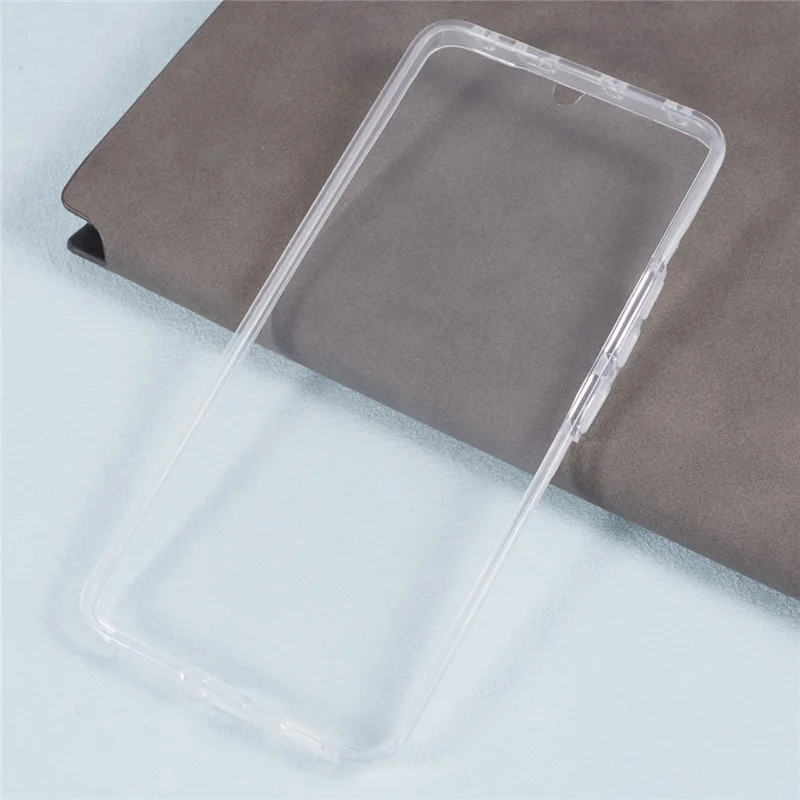 For Xiaomi Redmi Note 13 Pro+ 5G Case Shock-Absorbent Acrylic + TPU Clear Phone Cover with PET Film-Cellmalls