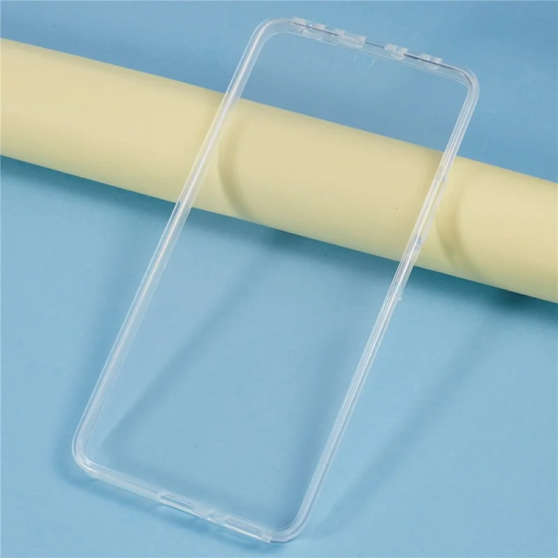 For Xiaomi Redmi Note 14 4G (164.84mm) Case TPU Frame Clear Acrylic Back Phone Cover with PET Film-Cellmalls