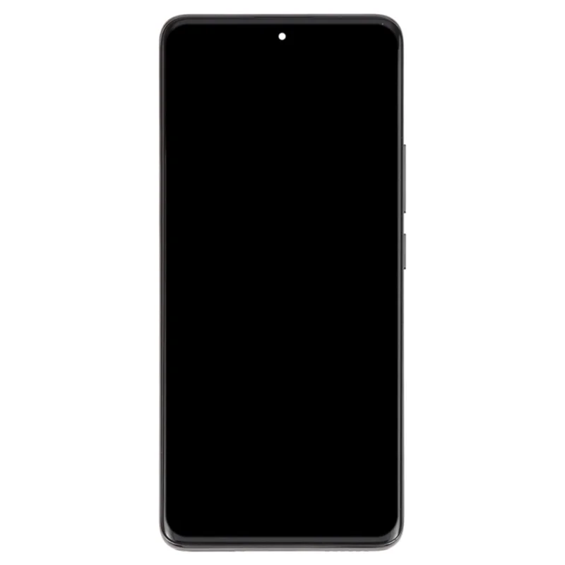 For Xiaomi Redmi Note 14 Pro 5G / Poco X7 5G OEM Grade S AMOLED Screen and Digitizer Assembly + Frame (Without Logo) - Black-Cellmalls