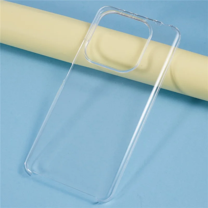 For Xiaomi Redmi Note 14 5G Case TPU Frame Clear Acrylic Back Phone Cover with PET Film-Cellmalls