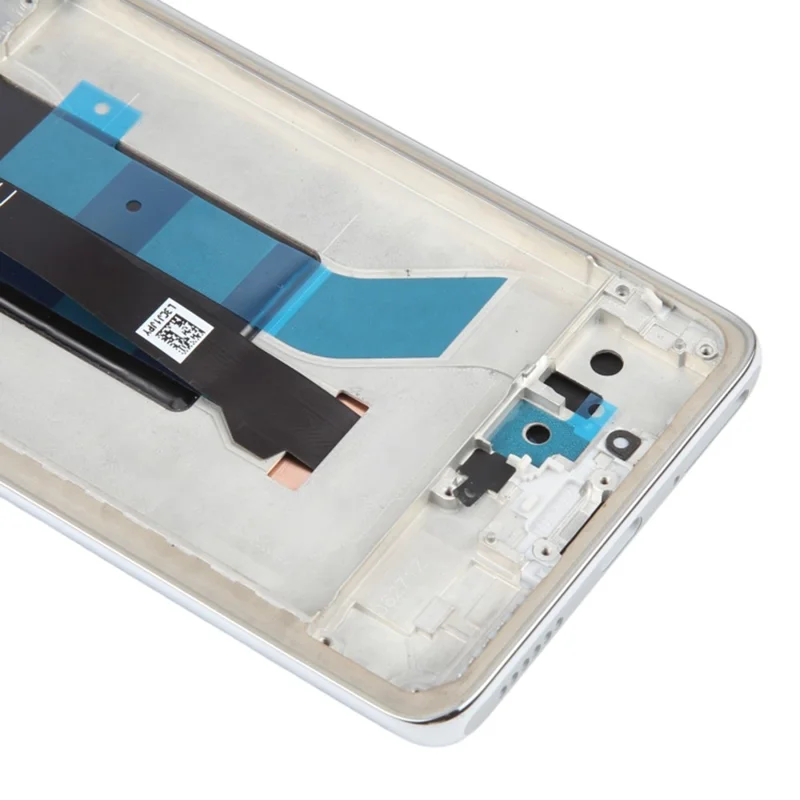 For Xiaomi Redmi Note 14 Pro+ 5G OEM Grade S AMOLED Screen and Digitizer Assembly + Frame (Without Logo) - Silver-Cellmalls