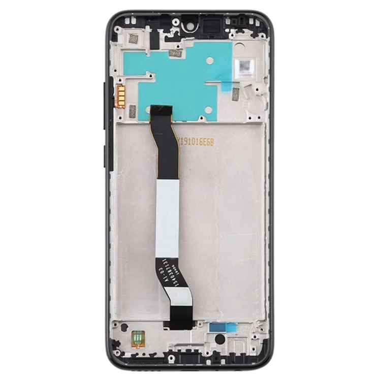 For Xiaomi Redmi Note 8 Grade S OEM LCD Screen and Digitizer Assembly + Frame Part (without Logo) - Black-Cellmalls