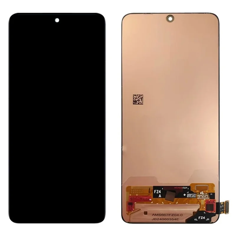 For Xiaomi Redmi Note 14 5G / Note 14 4G (163.25x76.55x8.16mm) OEM Grade S OLED Screen and Digitizer Assembly Replacement Part (Without Logo)-Cellmalls