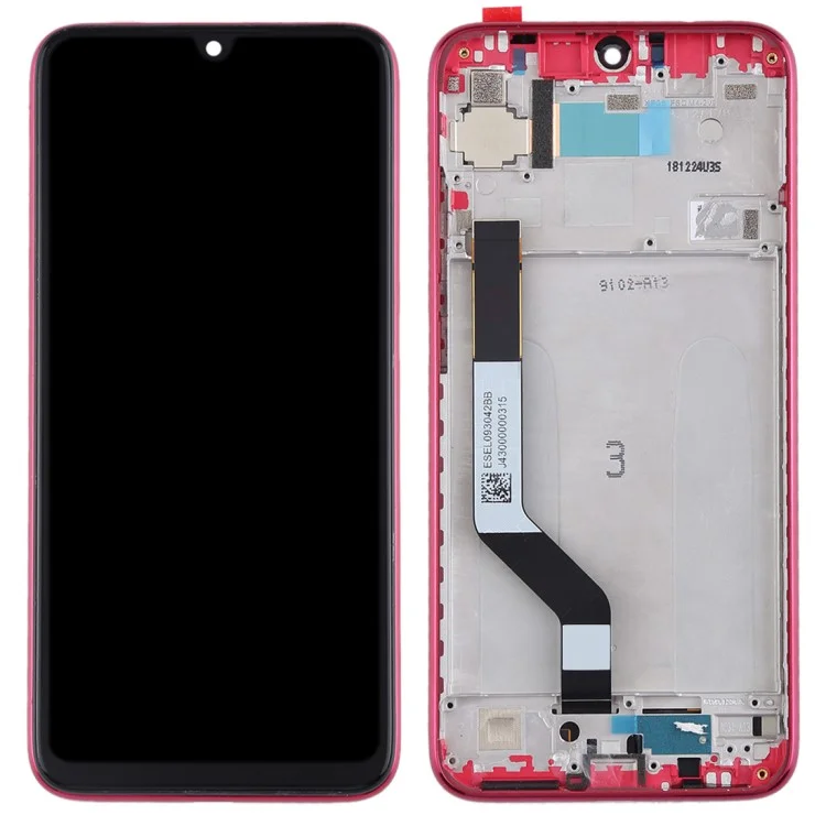 For Xiaomi Redmi Note 7 / Note 7 Pro (India) Grade S OEM LCD Screen and Digitizer Assembly + Frame Part (without Logo) - Black-Cellmalls