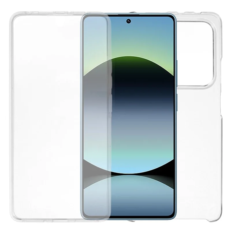 Clear Case for Xiaomi Redmi Note 14S 4G / Note 13 Pro 4G TPU Frame Acrylic Back Phone Cover with PET Film-Cellmalls