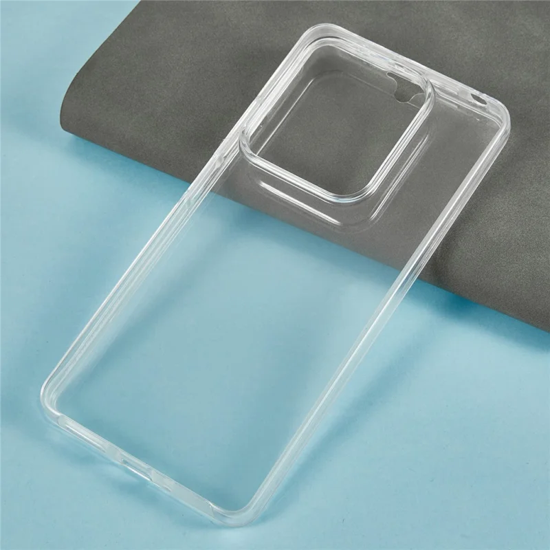 Clear Case for Xiaomi Redmi Note 14S 4G / Note 13 Pro 4G TPU Frame Acrylic Back Phone Cover with PET Film-Cellmalls
