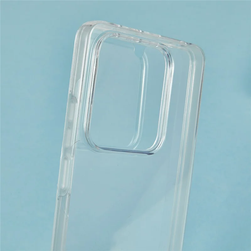 Clear Case for Xiaomi Redmi Note 14S 4G / Note 13 Pro 4G TPU Frame Acrylic Back Phone Cover with PET Film-Cellmalls
