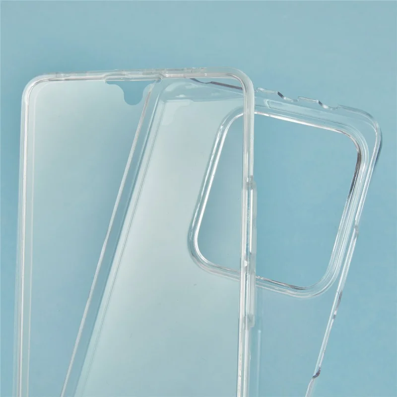 Clear Case for Xiaomi Redmi Note 14S 4G / Note 13 Pro 4G TPU Frame Acrylic Back Phone Cover with PET Film-Cellmalls