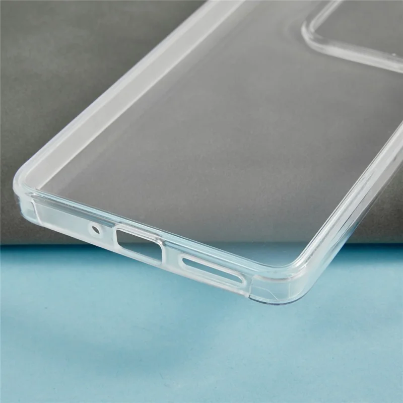Clear Case for Xiaomi Redmi Note 14S 4G / Note 13 Pro 4G TPU Frame Acrylic Back Phone Cover with PET Film-Cellmalls