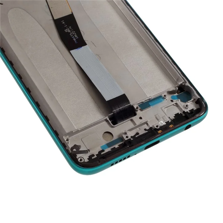 For Xiaomi Redmi Note 9S/Note 9 Pro Grade S LCD Screen and Digitizer Assembly + Frame Replace Part (without Logo) - Blue-Cellmalls