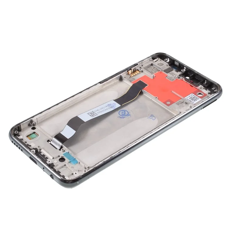 For Xiaomi Redmi Note 8T Grade S OEM LCD Screen and Digitizer Assembly + Frame Replacement Part (without Logo) - Black-Cellmalls