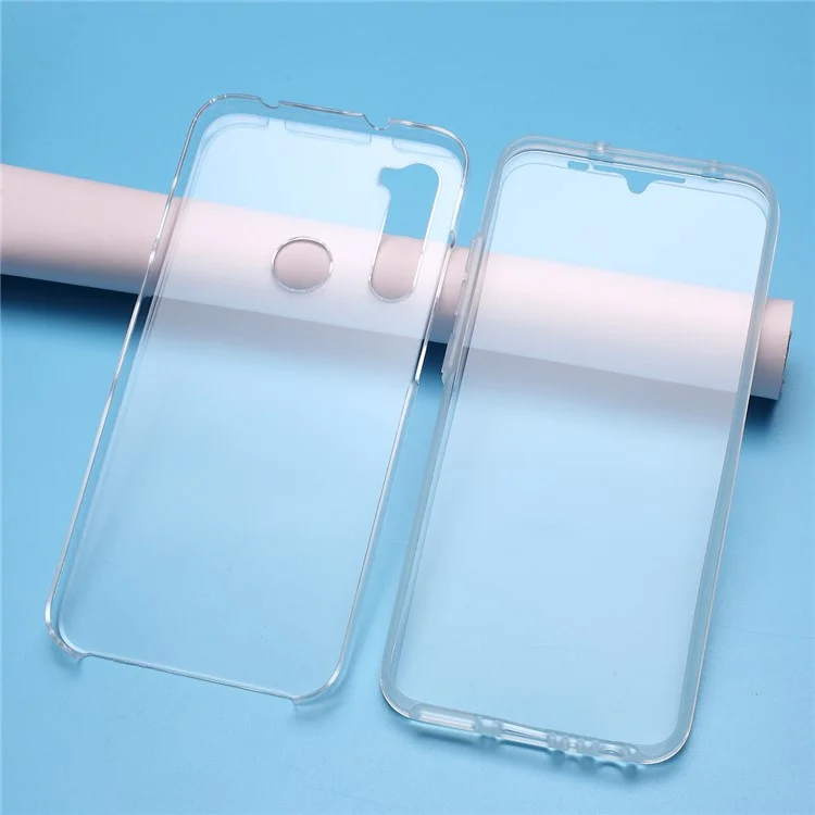 Full Coverage Clear Phone Cover Hybrid Case for Xiaomi Redmi Note 8-Cellmalls