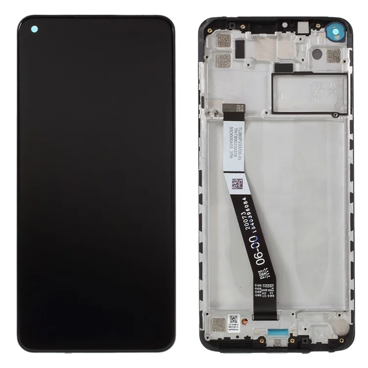 For Xiaomi Redmi Note 9 (MTK Helio G85) / Redmi 10X 4G Grade S OEM LCD Screen and Digitizer Assembly + Frame Part (without Logo)-Cellmalls