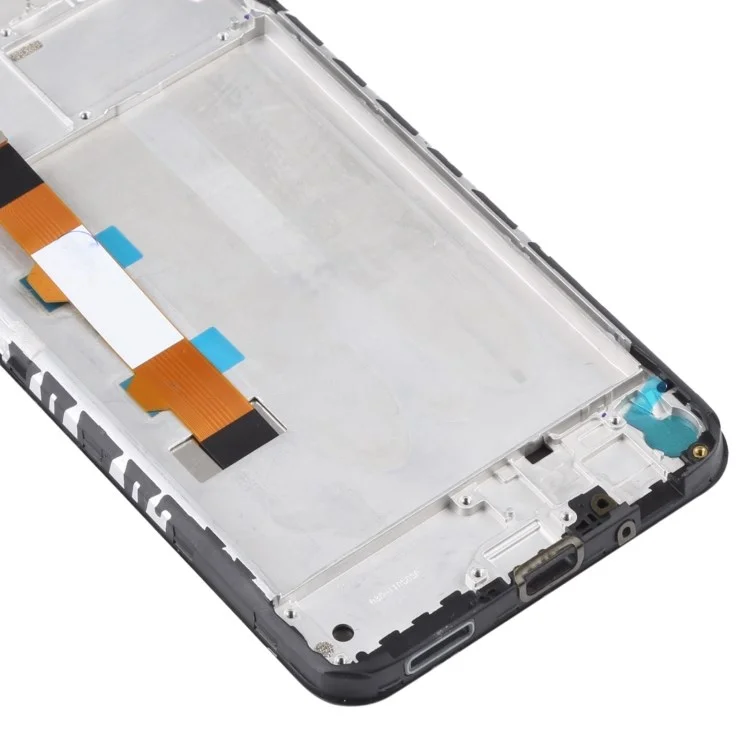 For Xiaomi Redmi Note 9 5G/Redmi Note 9T 5G M2007J22C Grade S OEM LCD Screen and Digitizer Assembly + Frame Replace Part (without Logo)-Cellmalls
