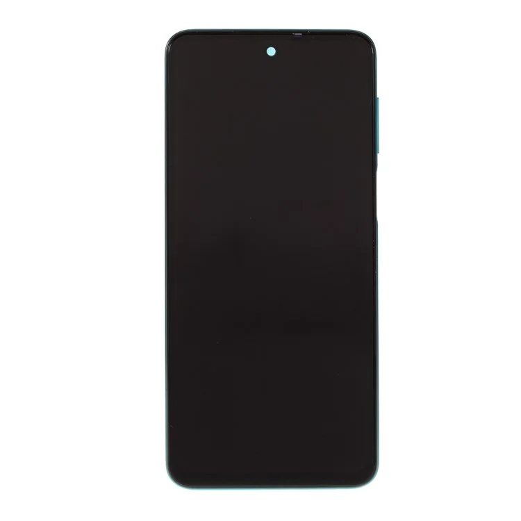 For Xiaomi Redmi Note 9S/Note 9 Pro Grade S LCD Screen and Digitizer Assembly + Frame Replace Part (without Logo) - Blue-Cellmalls