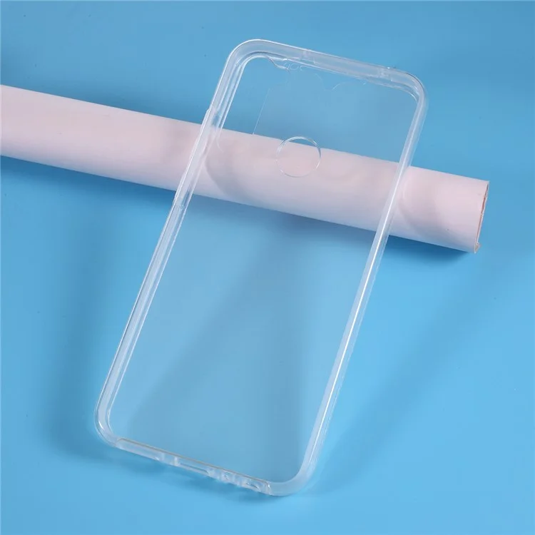 Detachable 2-in-1 Clear Hybrid Phone Case for Xiaomi Redmi Note 8T-Cellmalls