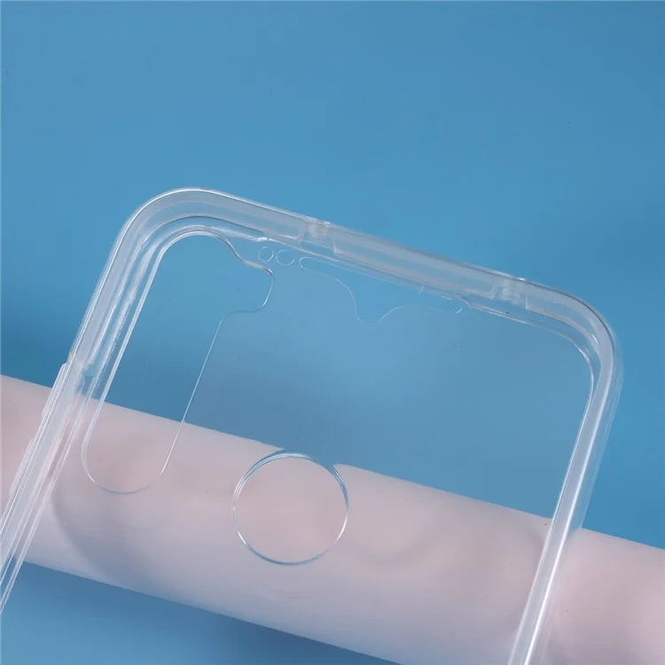 Detachable 2-in-1 Clear Hybrid Phone Case for Xiaomi Redmi Note 8T-Cellmalls