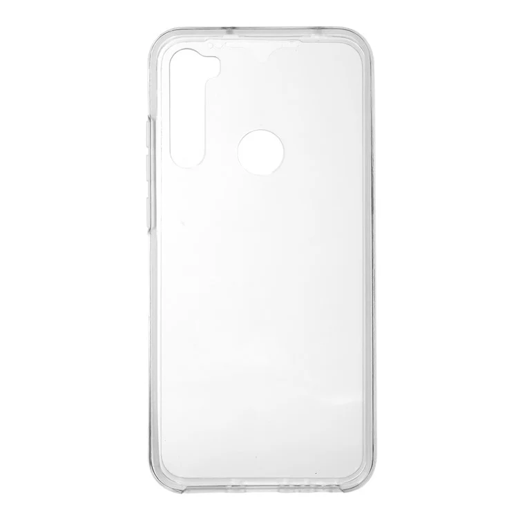 Detachable 2-in-1 Clear Hybrid Phone Case for Xiaomi Redmi Note 8T-Cellmalls