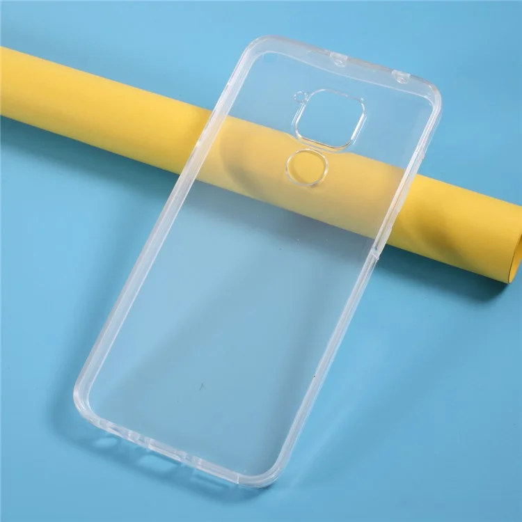 Hybrid PET+TPU+Acrylic Clear Full Coverage Case Accessory for Xiaomi Redmi Note 9-Cellmalls