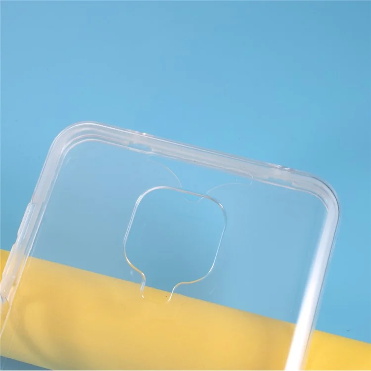 Hybrid PET + TPU + Acrylic Clear Full Coverage Shell for Xiaomi Redmi Note 9 Pro/Redmi Note 9 Pro Max/Redmi Note 9S-Cellmalls