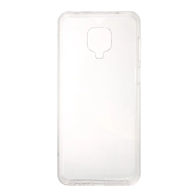 Hybrid PET + TPU + Acrylic Clear Full Coverage Shell for Xiaomi Redmi Note 9 Pro/Redmi Note 9 Pro Max/Redmi Note 9S-Cellmalls