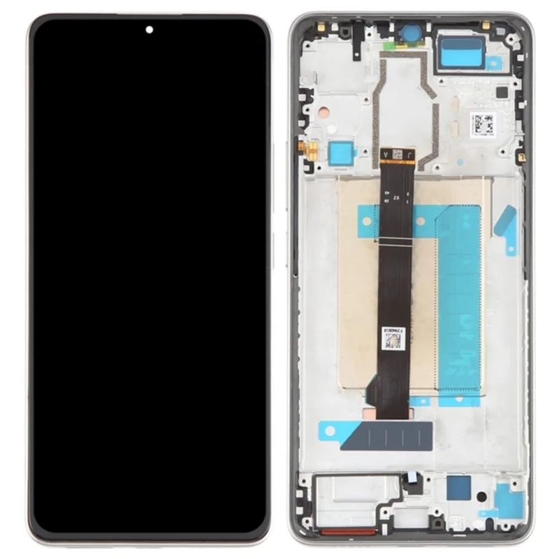 For Xiaomi Redmi Turbo 3 5G / Poco F6 5G OEM Grade S AMOLED Screen and Digitizer Assembly + Frame (Without Logo) - Black-Cellmalls