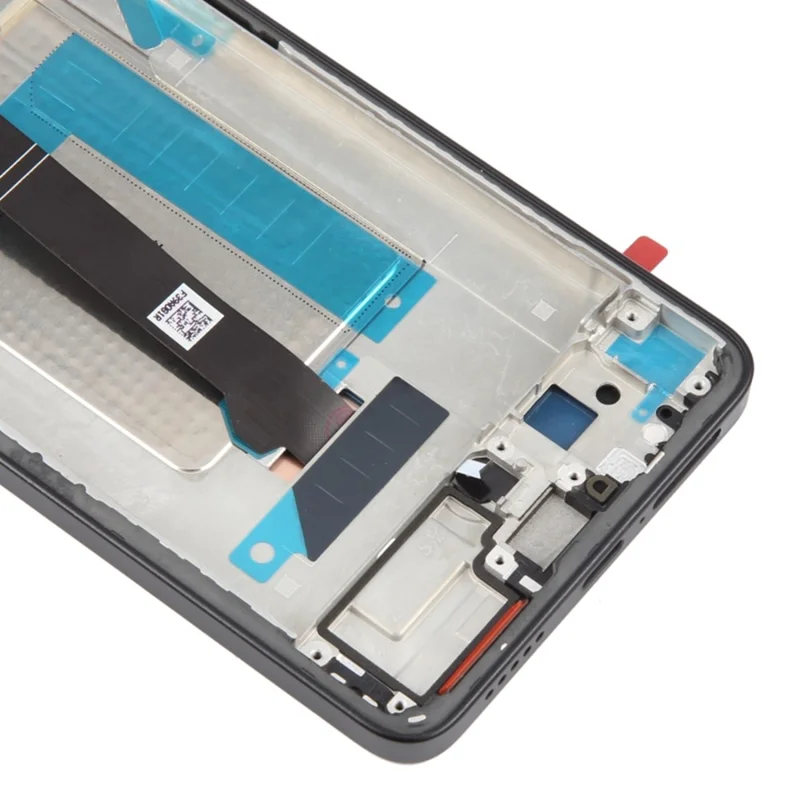 For Xiaomi Redmi Turbo 3 5G / Poco F6 5G OEM Grade S AMOLED Screen and Digitizer Assembly + Frame (Without Logo) - Black-Cellmalls
