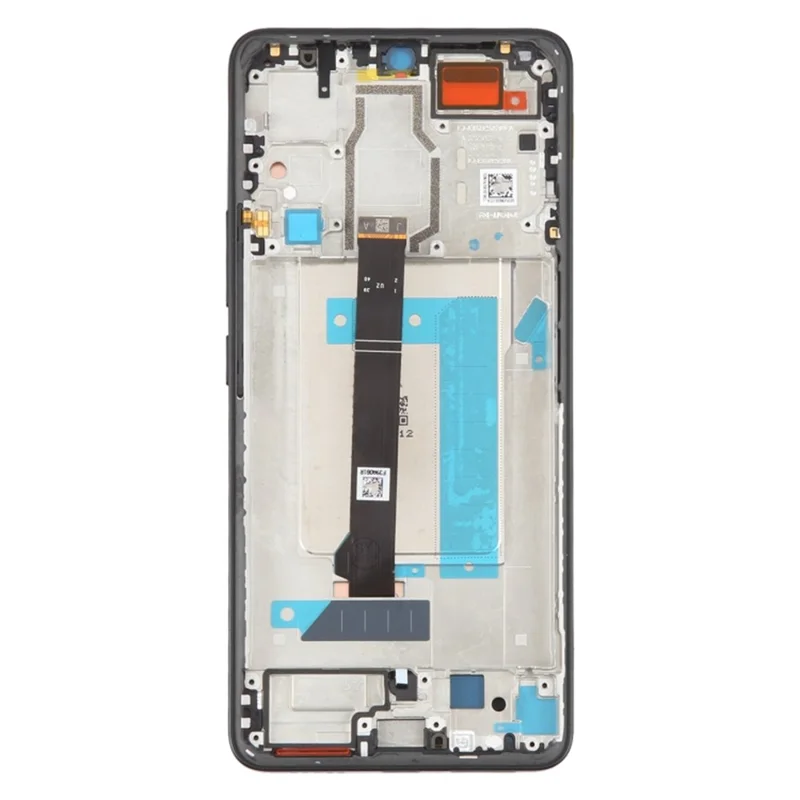 For Xiaomi Redmi Turbo 3 5G / Poco F6 5G OEM Grade S AMOLED Screen and Digitizer Assembly + Frame (Without Logo) - Black-Cellmalls
