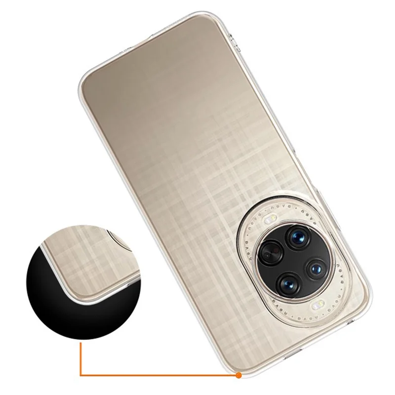 For Huawei nova 14 Ultra 5G Back Cover Ultra Thin Flexible TPU Clear Phone Case-Cellmalls