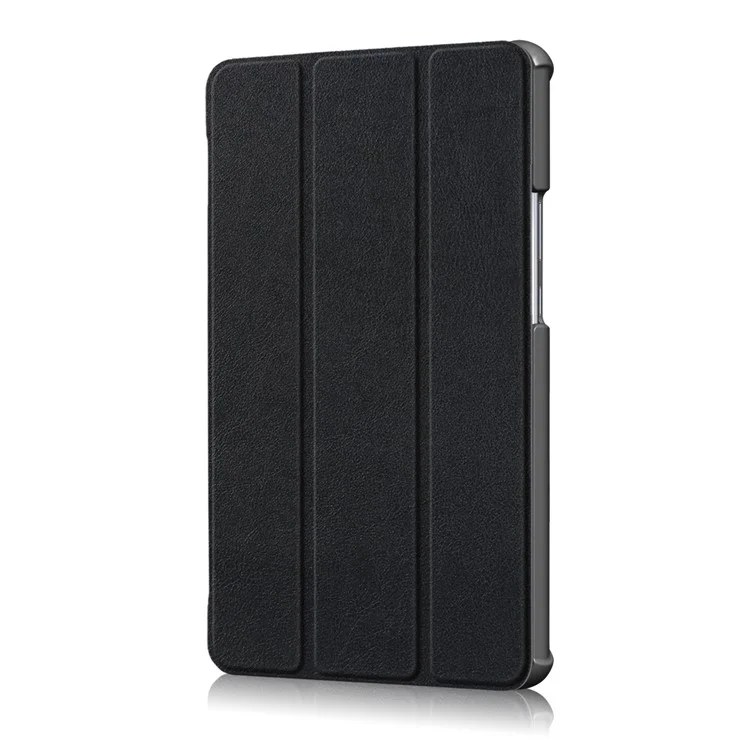 Tri-fold Stand Leather Tablet Smart Case for Huawei MediaPad M5 8 - Black-Cellmalls