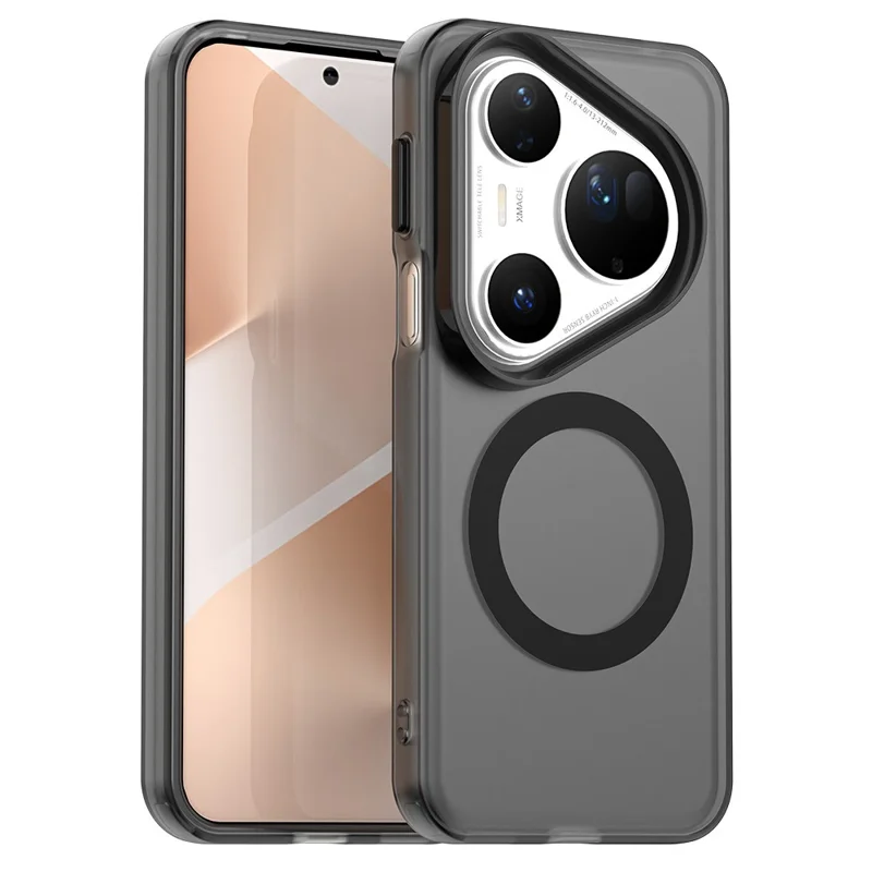 For Huawei Pura 80 Ultra Case Compatible with MagSafe Anti Drop Hybrid Phone Back Cover - Orange-Cellmalls