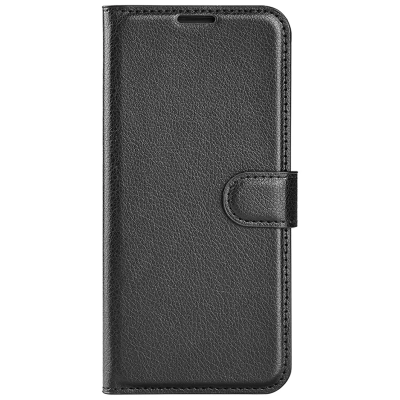 For Honor 200 Lite Case Litchi Texture Leather Flip Wallet Phone Cover - Black-Cellmalls