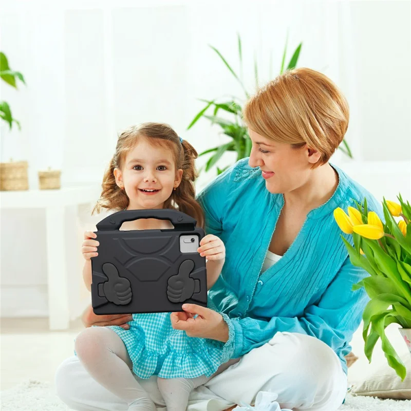 EVA Case For Xiaomi Redmi Pad 2  /  SE  /  Pad 6  /  5  /  Lenovo Tab M11  /  Xiaoxin Pad 11 2024  /  Samsung Galaxy Tab S10 FE  /  S9 FE  /  S9  /  S8  /  S7 - Black-Cellmalls