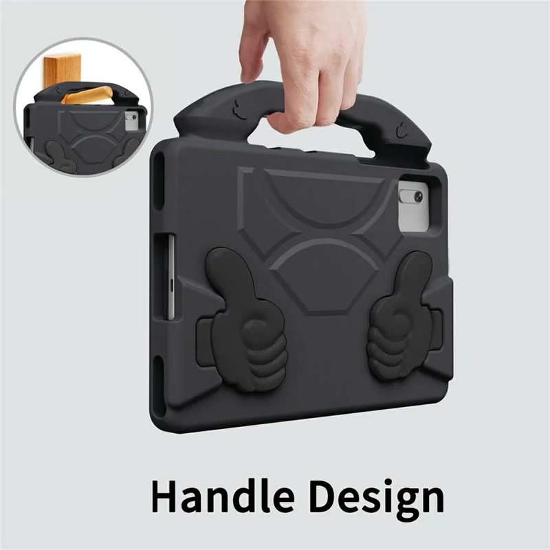 EVA Case For Xiaomi Redmi Pad 2  /  SE  /  Pad 6  /  5  /  Lenovo Tab M11  /  Xiaoxin Pad 11 2024  /  Samsung Galaxy Tab S10 FE  /  S9 FE  /  S9  /  S8  /  S7 - Black-Cellmalls