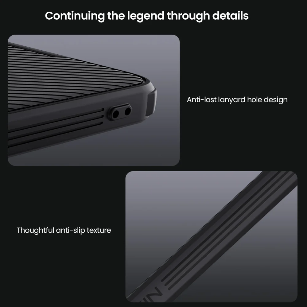 NILLKIN Camshield Pro for Xiaomi Redmi Turbo 4 5G Case Compatible with MagSafe TPU + PC Phone Cover with Slider Camera Lid-Cellmalls