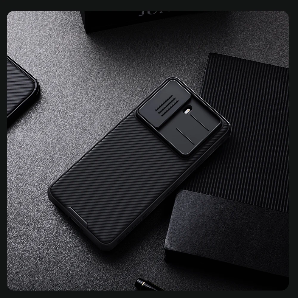 NILLKIN Camshield Pro for Xiaomi Redmi Turbo 4 5G Case Compatible with MagSafe TPU + PC Phone Cover with Slider Camera Lid-Cellmalls