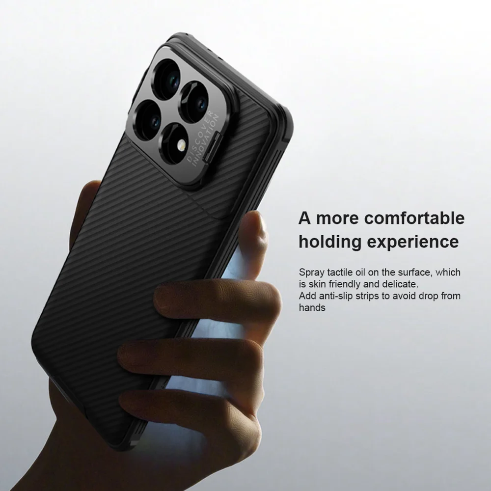 NILLKIN Camshield Prop Magnetic Series for Xiaomi Poco F6 Pro 5G / Redmi K70 5G / K70 Pro 5G Case Precise Cut-Out PC+TPU Shell - Green-Cellmalls