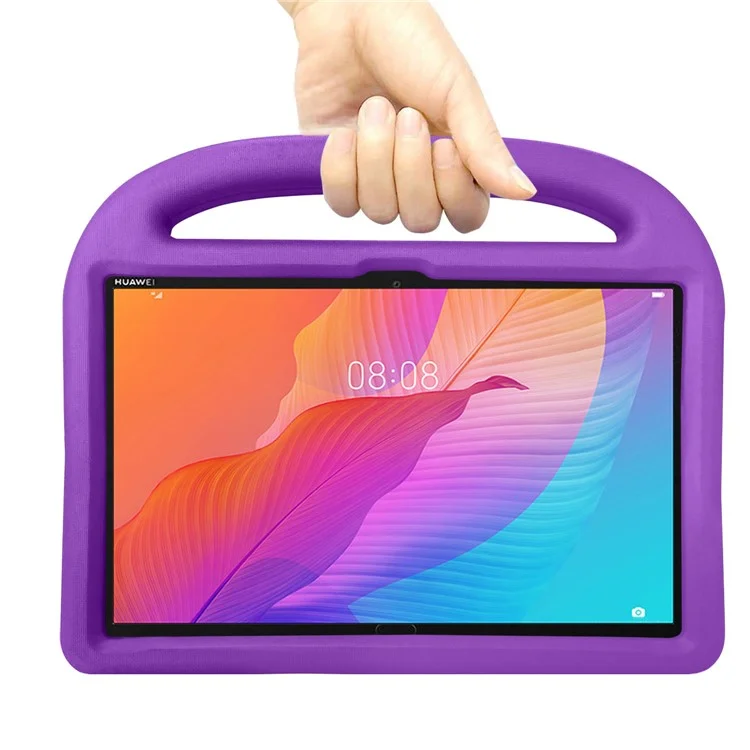 Sparrow Style EVA Tablet Protective Case Cover with Kickstand for Huawei Enjoy Tablet 2 10.1 / T10 9.7 / T10S 10.1 - Purple-Cellmalls