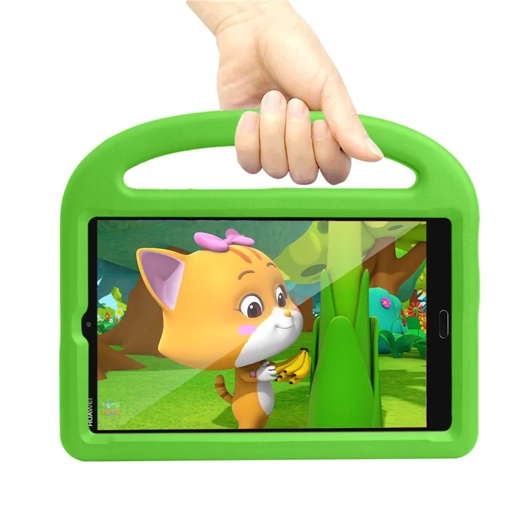 Sparrow Style Shockproof EVA Tablet Case for Huawei MediaPad M5 8 (8.4-inch)/MediaPad M6 8.4-inch - Green-Cellmalls