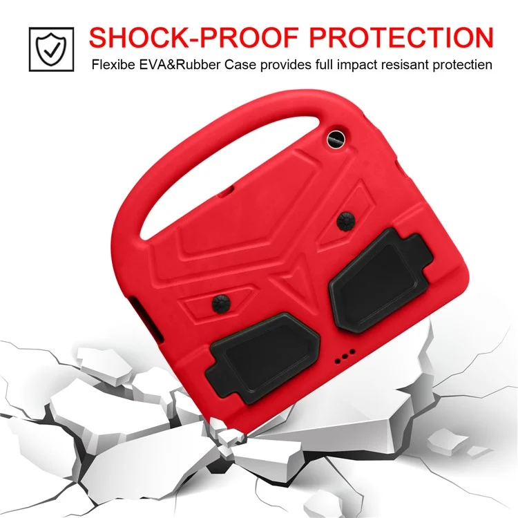 Sparrow Style Shockproof Kickstand EVA Tablet Case for Huawei MediaPad T3 10 - Red-Cellmalls