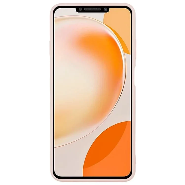 TPU Phone Case for Huawei Enjoy 60X Shockproof Precise Cutout Straight Edge Phone Cover - Pink-Cellmalls