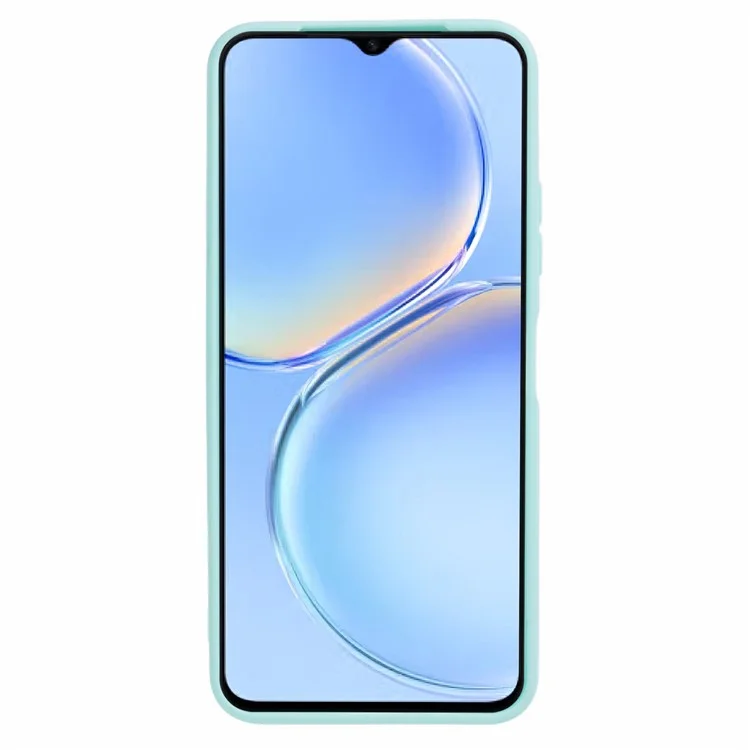 Straight Edge Phone Case for Huawei Maimang A20 , Precise Cutout Soft TPU Protective Cover - Light Green-Cellmalls