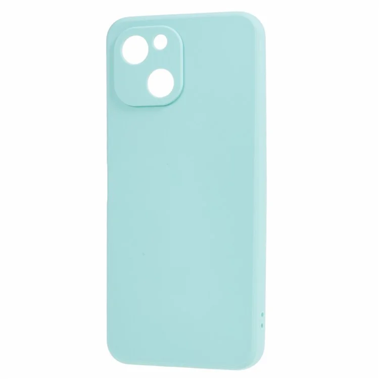 Straight Edge Phone Case for Huawei Maimang A20 , Precise Cutout Soft TPU Protective Cover - Light Green-Cellmalls