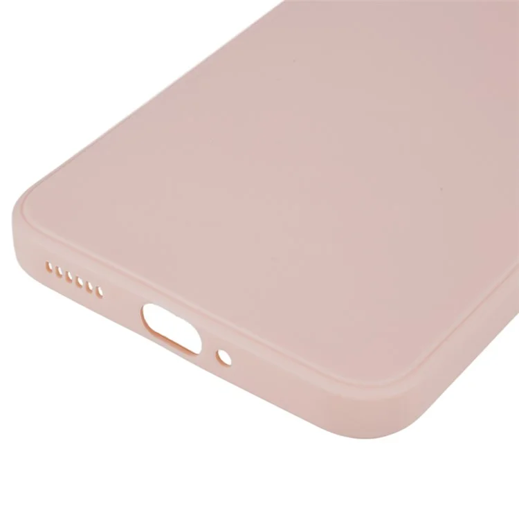 TPU Phone Case for Huawei Enjoy 60X Shockproof Precise Cutout Straight Edge Phone Cover - Pink-Cellmalls