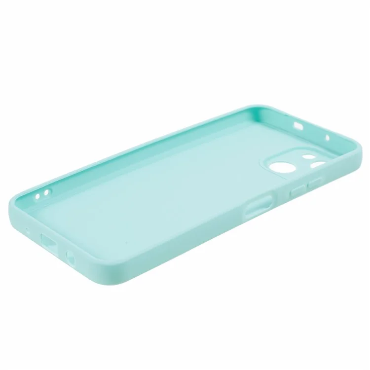 Straight Edge Phone Case for Huawei Maimang A20 , Precise Cutout Soft TPU Protective Cover - Light Green-Cellmalls